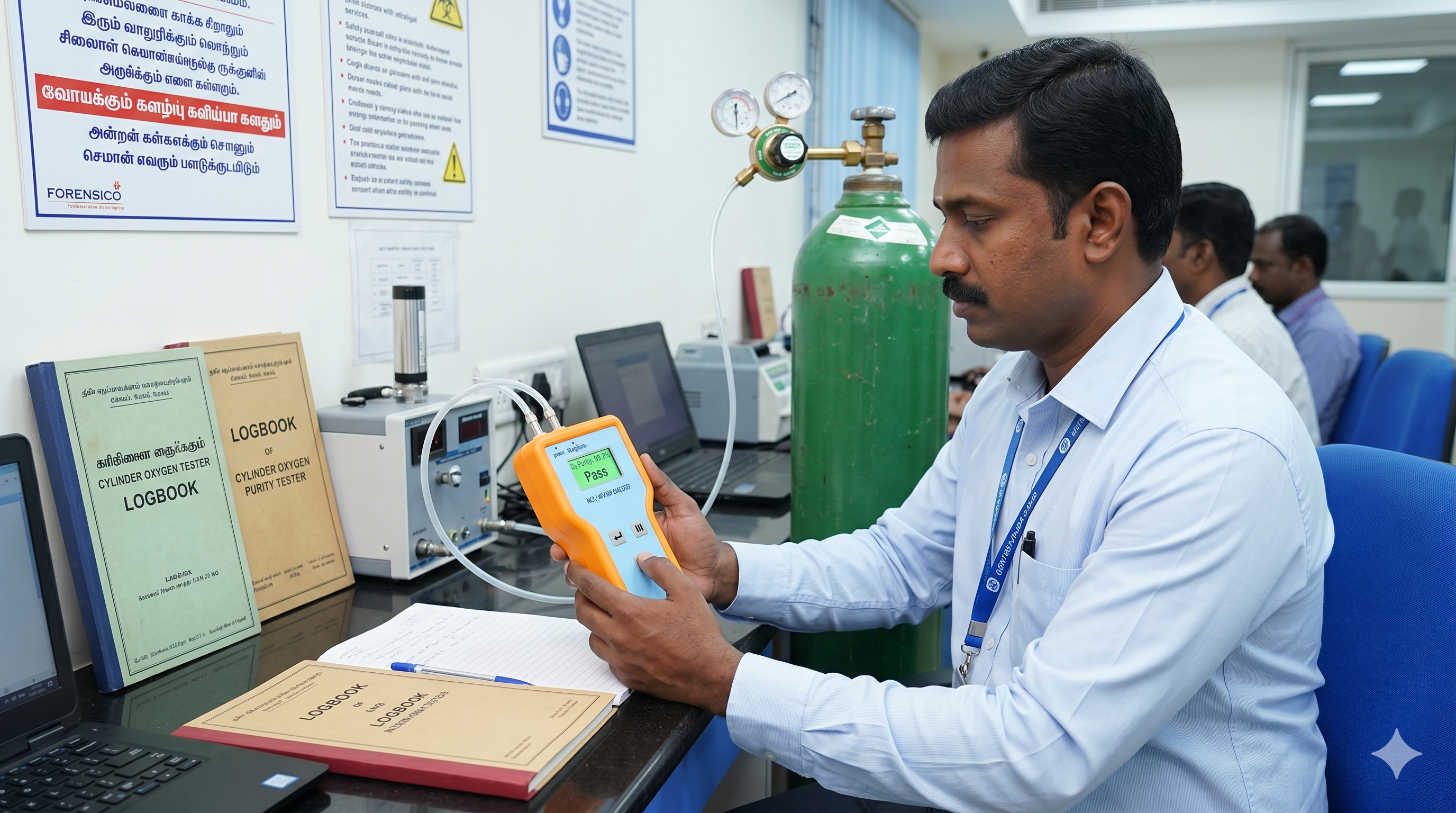 Cylinder Oxygen Purity Testers